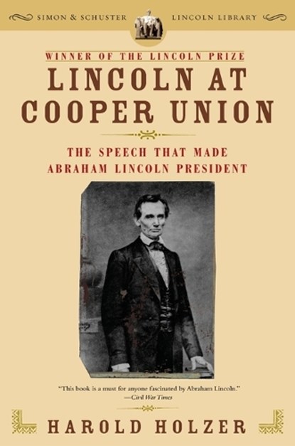 Lincoln at Cooper Union, Harold Holzer - Paperback - 9780743299640