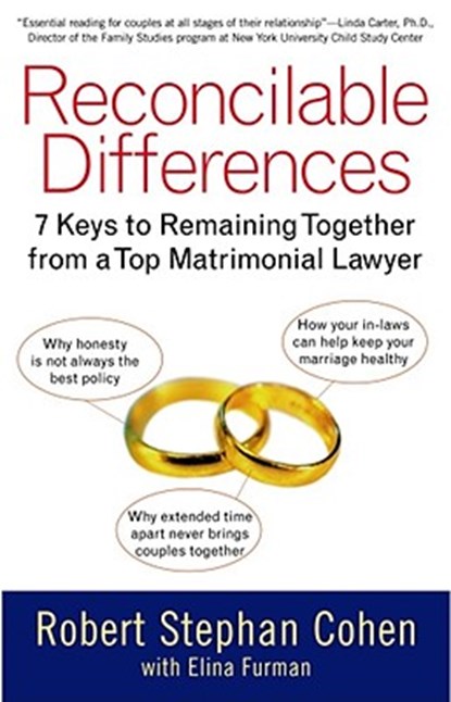 Reconcilable Differences, Robert Stephan Cohen - Paperback - 9780743407120