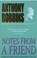 Notes From A Friend, Tony Robbins - Paperback - 9780743409377