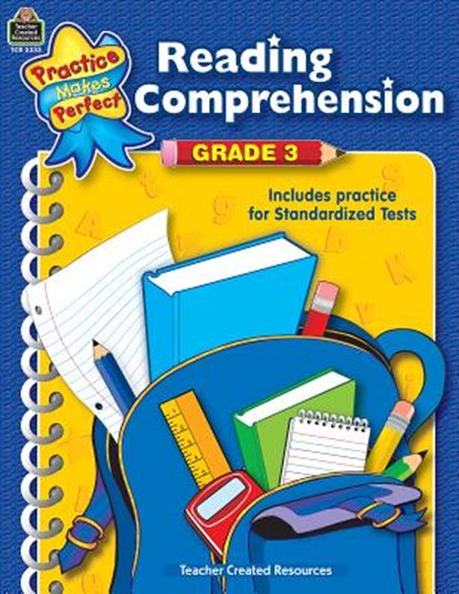 Reading Comprehension Grade 3, Teacher Created Resources - Paperback - 9780743933339