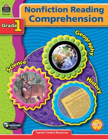 Nonfiction Reading Comprehension Grade 1, Teacher Created Resources - Paperback - 9780743933810