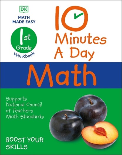 10 Minutes a Day Math, 1st Grade, Carol Vorderman - Paperback - 9780744031379