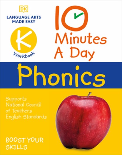 10 Minutes a Day Phonics Kindergarten, Carol Vorderman - Paperback - 9780744031430