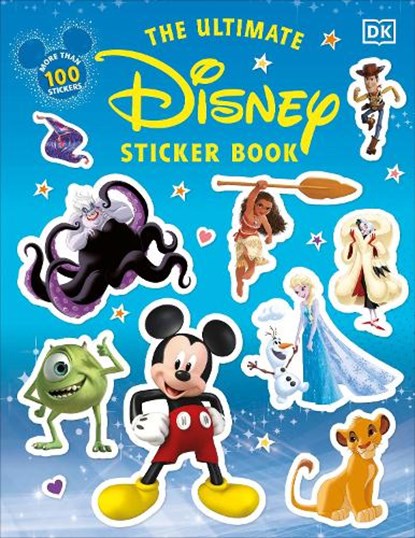Dk: Ultimate Disney Sticker Book, Dk - Paperback - 9780744033656