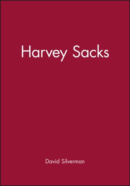 Harvey Sacks, David (Goldsmith's College Silverman - Paperback - 9780745617114