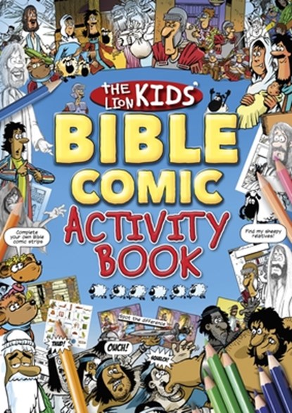 The Lion Kids Bible Comic Activity Book, Deborah Lock ; Ed Chatelier - Paperback - 9780745997919
