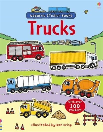 First Sticker Book Trucks, Sam Taplin - Paperback - 9780746089415