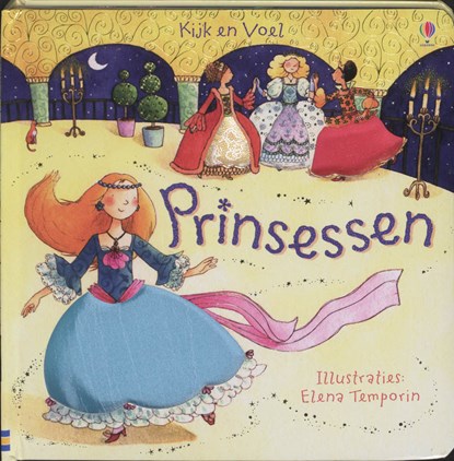 Kijk en voel / Prinsessen, WATT, F. - Gebonden - 9780746092880