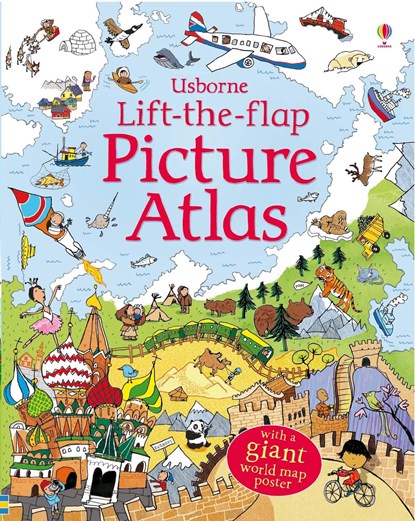 Lift-the-Flap Picture Atlas, Alex Frith - Gebonden - 9780746098479