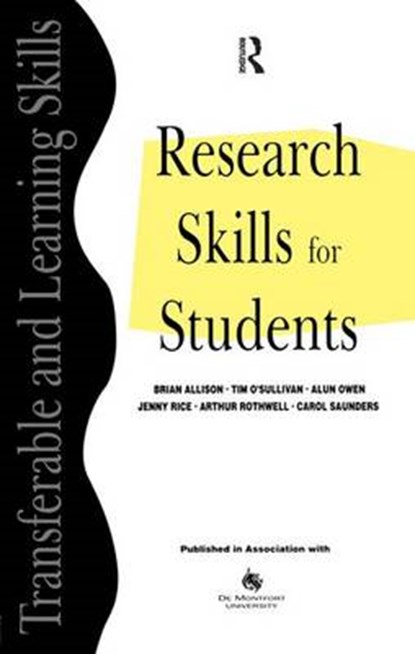 Research Skills for Students, ALLISON,  Brian ; Hilton, Anne ; O'Sullivan, Tim ; Owen, Alun - Gebonden - 9780749418731