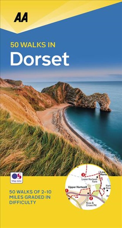 50 Walks in Dorset, niet bekend - Paperback - 9780749581183