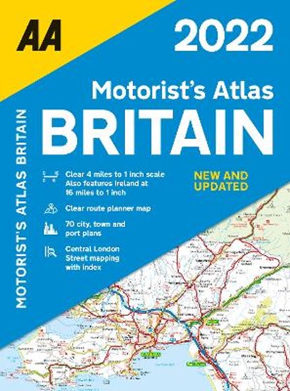 Motorist's Atlas Britain 2022, Aa Publishing - Overig - 9780749582692