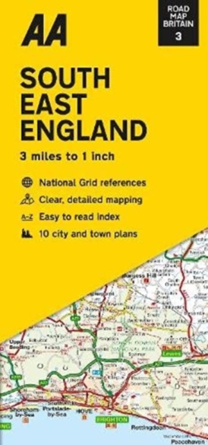 Road Map South East England, Aa Publishing - Gebonden - 9780749582821