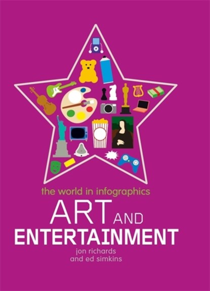 The World in Infographics: Art and Entertainment, niet bekend - Paperback - 9780750283212