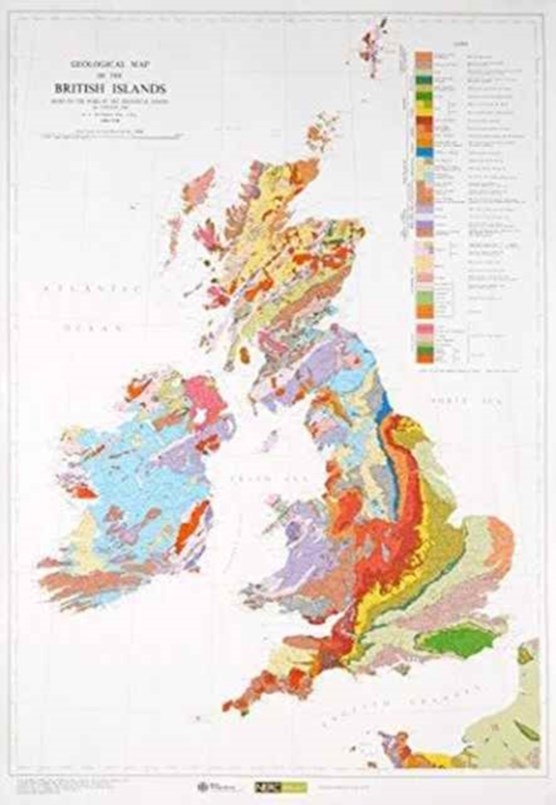 Geological Map of the British Islands