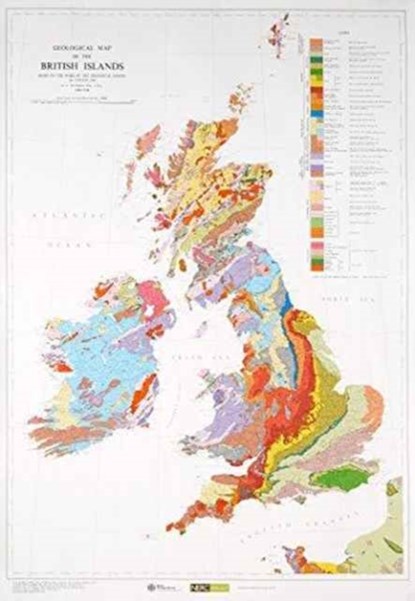Geological Map of the British Islands, niet bekend - Paperback - 9780751812084