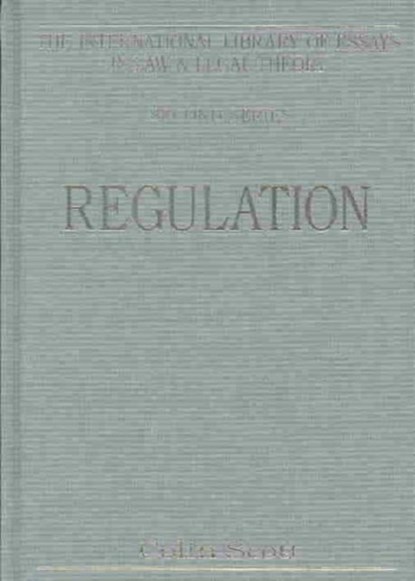 Regulation, Colin Scott - Gebonden - 9780754621829