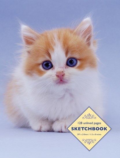 Sketchbook: Kitten, Press Peony - Gebonden - 9780754832218