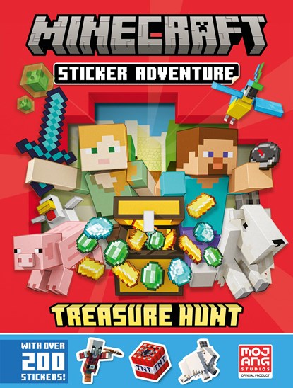 Minecraft Sticker Adventure: Treasure Hunt, Mojang AB - Paperback - 9780755503582
