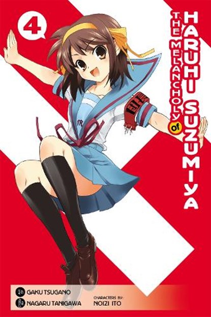 The Melancholy Of Haruhi Suzumiya, Vol.4 - Manga, Nagaru Tanigawa ; Gaku Tsugano ; Noizi Ito - Paperback - 9780759529472