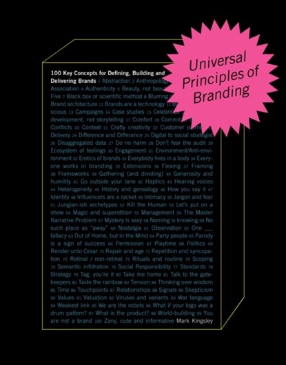 Universal Principles of Branding, Mark Kingsley - Gebonden - 9780760378205