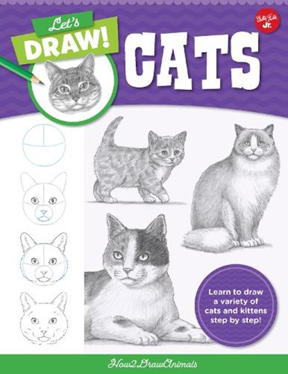 Let's Draw Cats, How2DrawAnimals - Paperback - 9780760380703