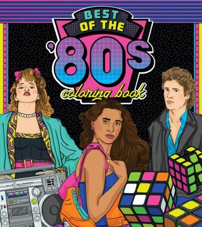 Best of the '80s Coloring Book, Walter Foster Creative Team ; Wesley Jones - Paperback - 9780760381236
