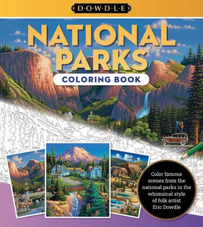 Eric Dowdle Coloring Book: National Parks, Eric Dowdle - Paperback - 9780760385371