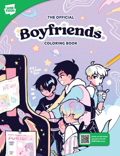 The Official Boyfriends. Coloring Book, refrainbow ; WEBTOON Entertainment ; Walter Foster Creative Team - Paperback - 9780760389652