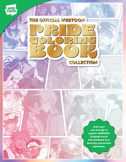The Official WEBTOON Pride Coloring Book Collection, WEBTOON Entertainment ; Walter Foster Creative Team - Paperback - 9780760391068