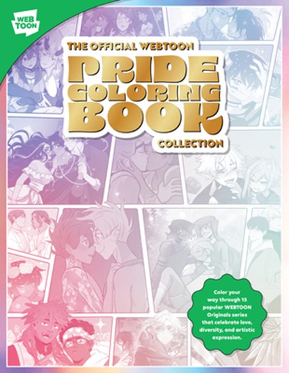 The Official WEBTOON Pride Coloring Book Collection, WEBTOON Entertainment ; Walter Foster Creative Team - Paperback - 9780760391068