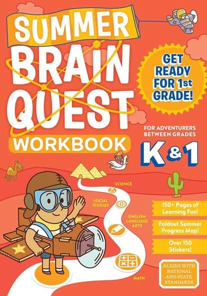 Summer Brain Quest: Between Grades K & 1, Claire Piddock ; Kimberly Oliver Burnim ; Megan Butler ; Workman Publishing - Paperback - 9780761189169