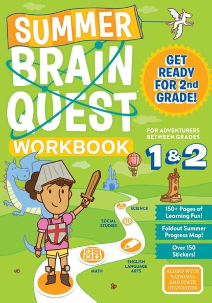 Summer Brain Quest: Between Grades 1 & 2, Claire Piddock ; Megan Butler ; Workman Publishing - Paperback - 9780761189176
