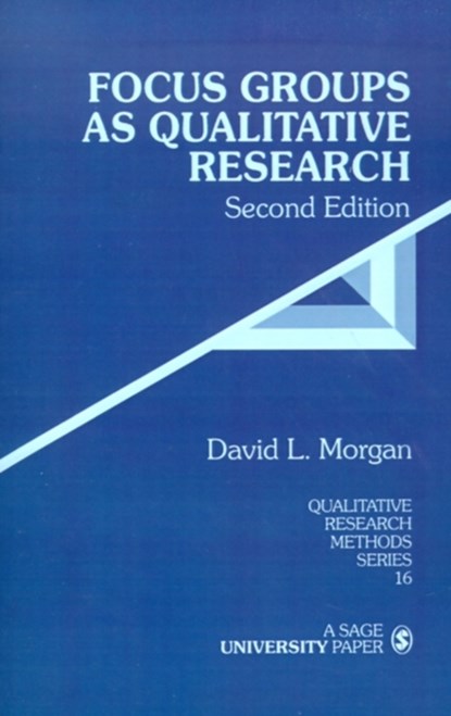 Focus Groups as Qualitative Research, David L. Morgan - Gebonden - 9780761903420