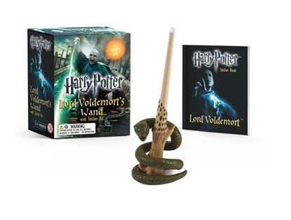 Harry Potter Voldemort's Wand with Sticker Kit, Running Press - Paperback Boxset - 9780762452415
