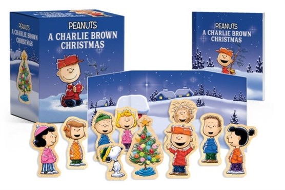 Charlie brown christmas wooden collectible set
