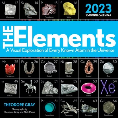 The Elements 2023 Wall Calendar, Theodore Gray - Paperback - 9780762479627