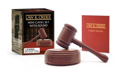Law & Order: Mini Gavel Set with Sound, Chip Carter - Paperback Boxset - 9780762482719