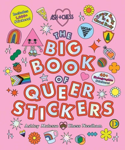 The Big Book of Queer Stickers, Ashley Molesso ; Chess Needham - Gebonden - 9780762484409