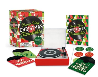 Teeny-Tiny Christmas Turntable: Includes 3 Holiday Lps to Play!, Matt Shiverdecker - Paperback - 9780762485437
