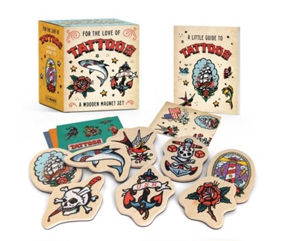 For the Love of Tattoos: A Wooden Magnet Set, Verena Hutter - Paperback - 9780762485987
