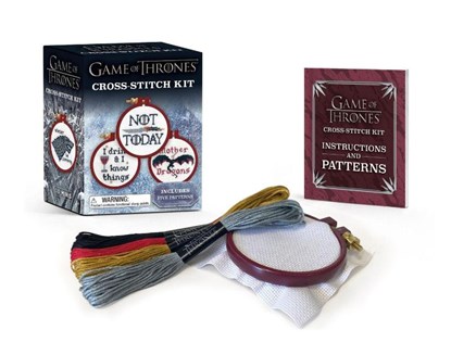 Press, R: Game of Thrones Cross-Stitch Kit, Running Press - Paperback - 9780762486953