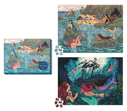Mermaids 2-In-1 Double-Sided 500-Piece Puzzle, Running Press - Gebonden - 9780762488131