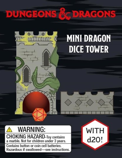 Dungeons & Dragons: Mini Dragon Dice Tower, Brenna Dinon - Paperback - 9780762489718