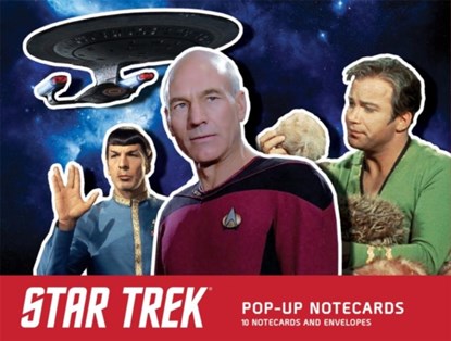 Star Trek Pop-Up Notecards, Chip Carter - Gebonden - 9780762494408