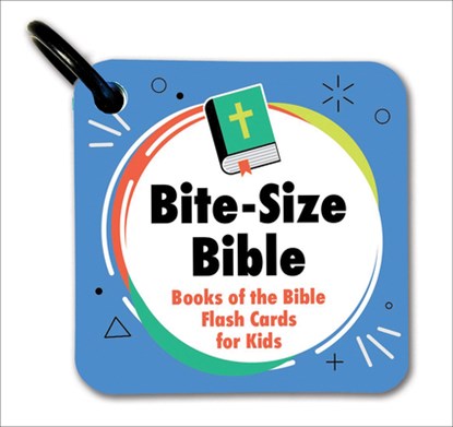 Bite-Size Bible: Books of the Bible Flash Cards for Kids, Kidspring - Gebonden - 9780764244704