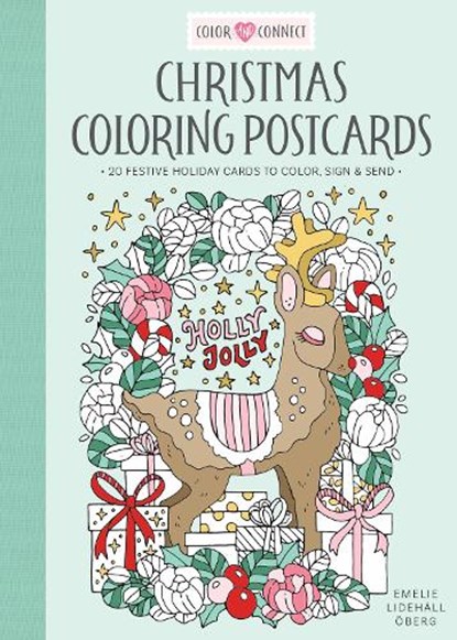 Christmas Coloring Postcards, Emelie Lidehall Oberg - Paperback - 9780764370038