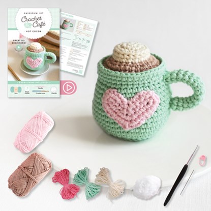 Crochet Cafe Amigurumi Kit Hot Cocoa, Better Day Books - Paperback - 9780764370489