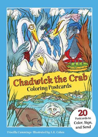 Chadwick the Crab's 40th Birthday Coloring Postcards, Priscilla Cummings - Paperback - 9780764371677