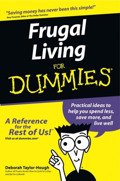 Frugal Living For Dummies, Deborah Taylor-Hough - Paperback - 9780764554032
